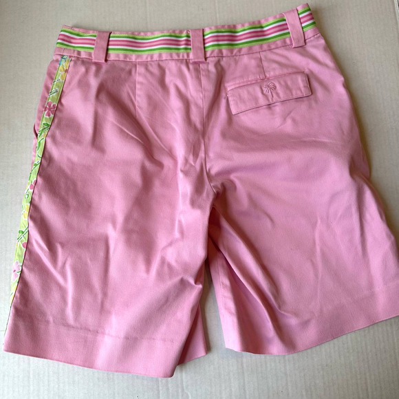Lilly‎ Pulitzer Pink Bermuda Shorts Size 4 - Picture 2 of 10